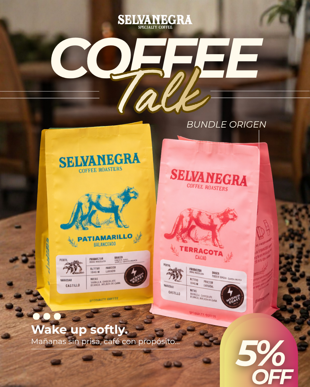 Bundle Coffee Talk - 5% dcto.
