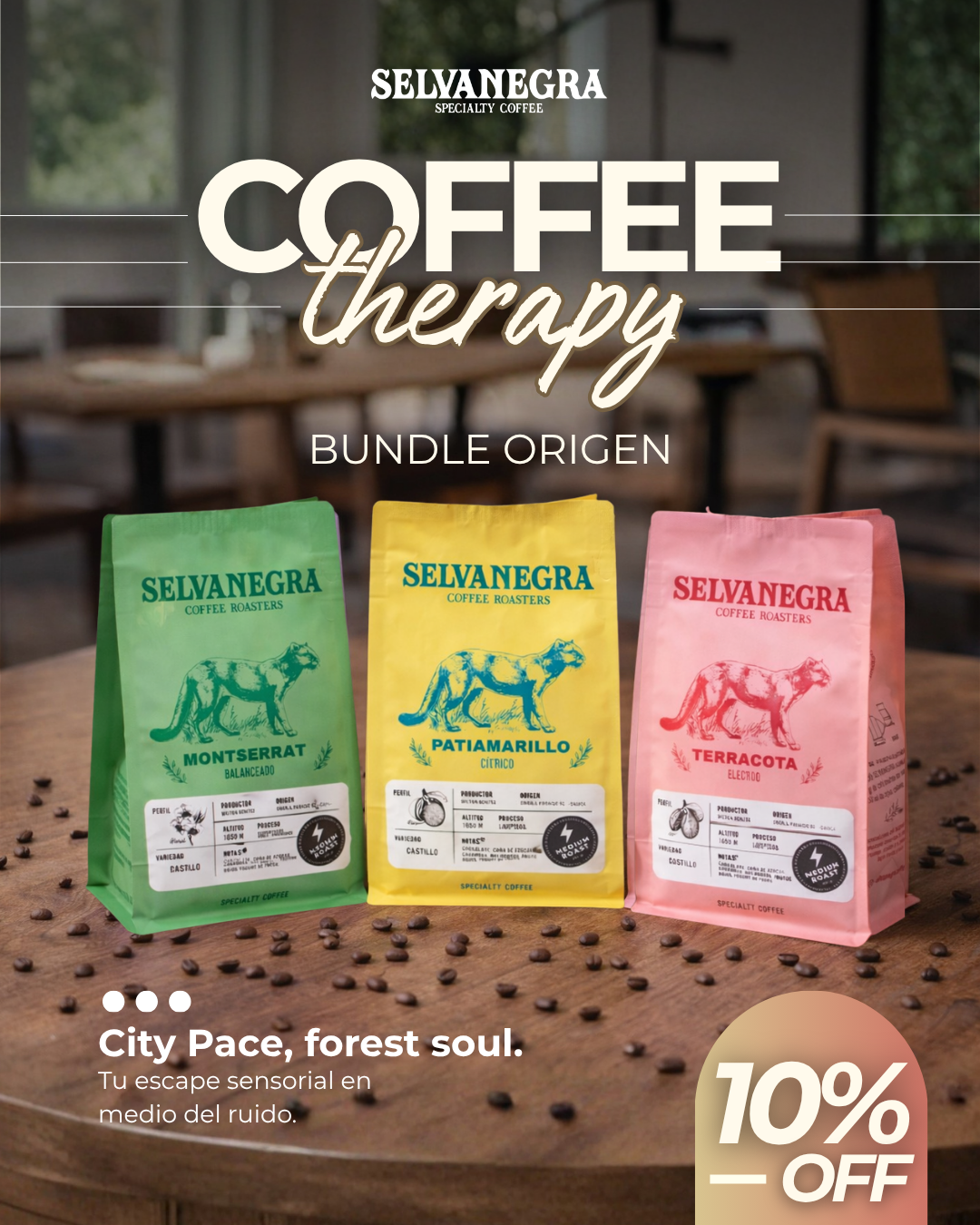 Bundle Coffee Therapy - 10% dcto.